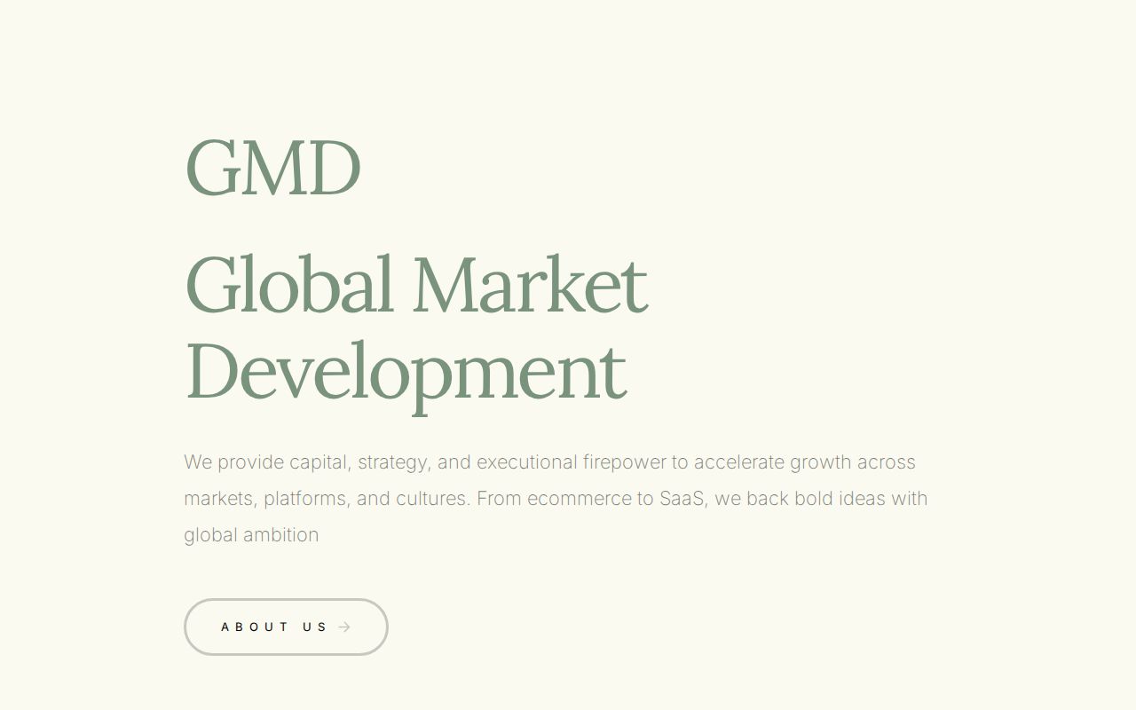 Global Market Development